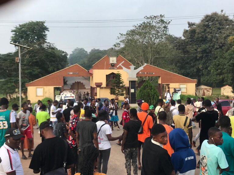 Protest rocks MAPOLY as students storm street over hike in fees