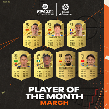 Player of the Month